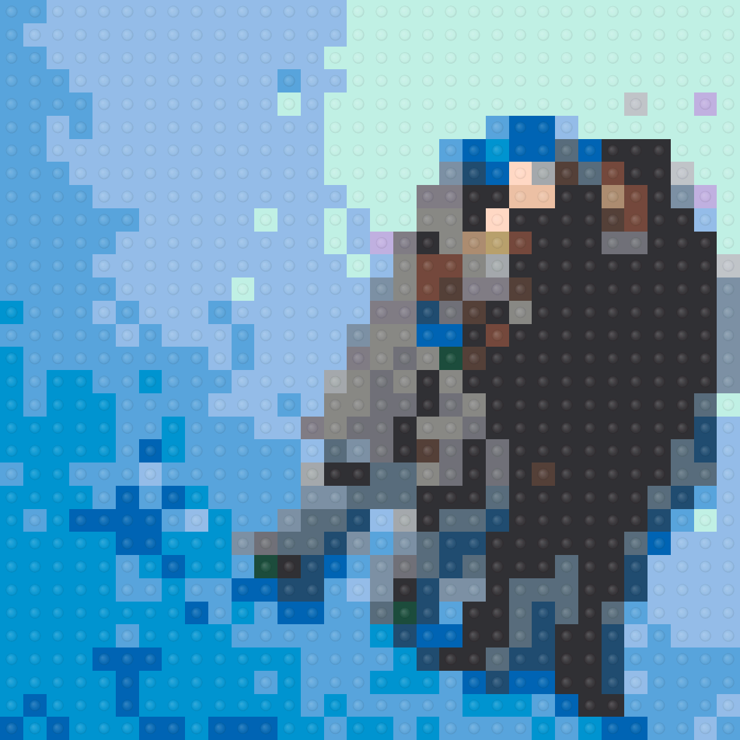 Eternal Sunshine of the Spotless Mind Inspired Brick Mosaic Art — Movie & Series brick art kit