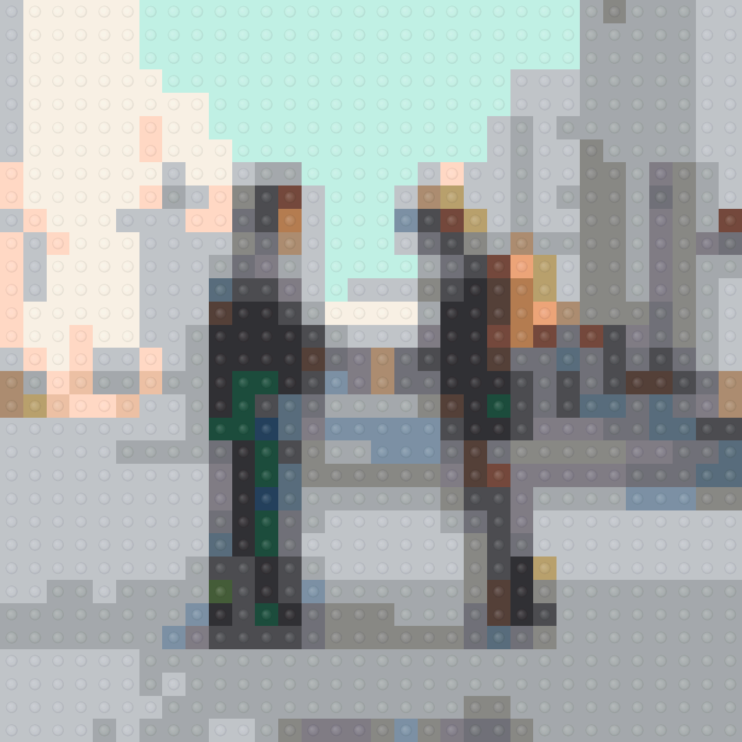 Wish You Were Here - Pink Floyd Inspired Brick Mosaic Art — Music brick art kit