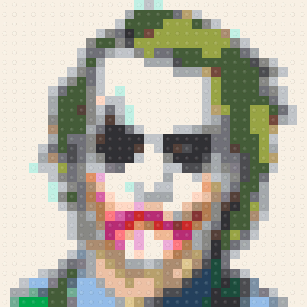 Joker - The Dark Knight Inspired Brick Mosaic Art — Movie & Series brick art kit
