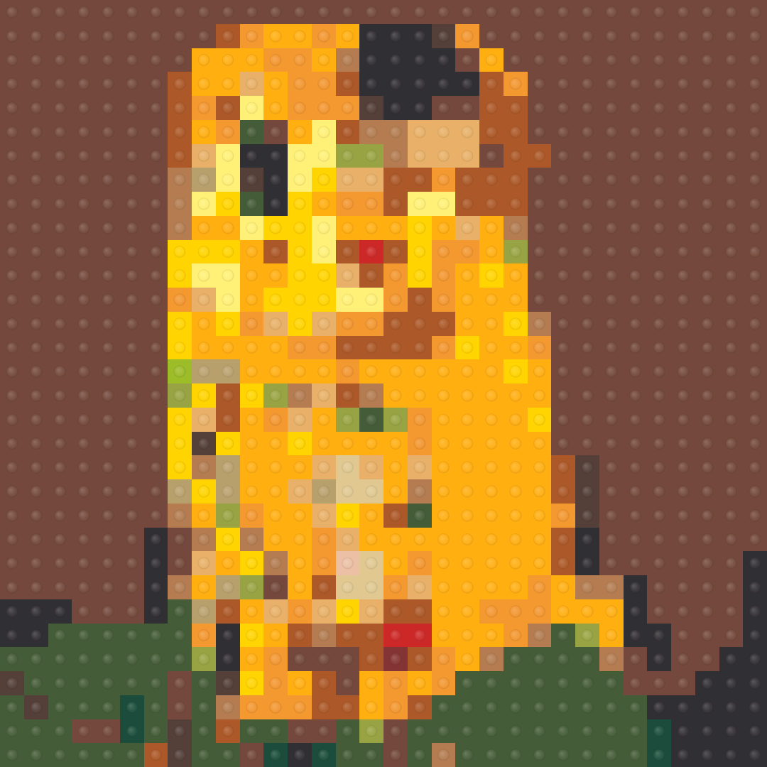 The Kiss - Gustav Klimt Inspired Brick Mosaic Art — Iconic Artworks brick art kit