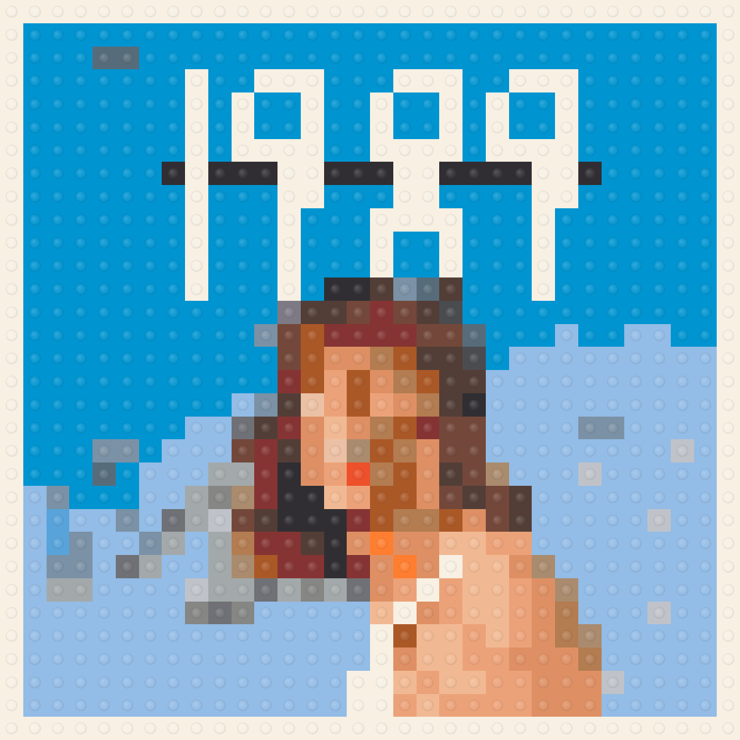 1989 - Taylor Swift Inspired Brick Mosaic Art — Music brick art kit