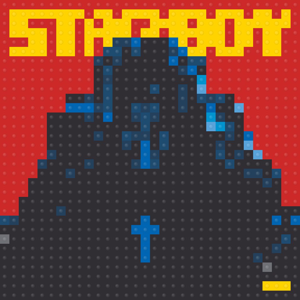 Starboy - The Weeknd Inspired Brick Mosaic Art — Music brick art kit