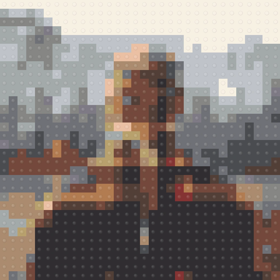 Evermore - Taylor Swift Inspired Brick Mosaic Art — Music brick art kit